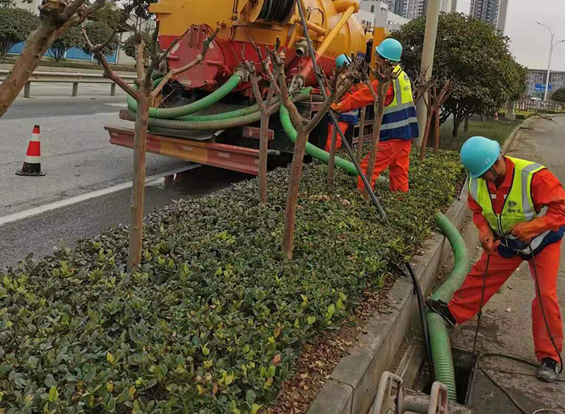 红安市政管道清淤